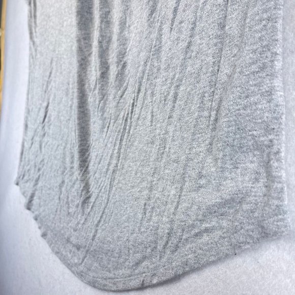 ANTHROPOLOGIE SILENCE + NOISE Womens M Gray Mock Neck Sleeveless Blouse - Picture 4 of 9